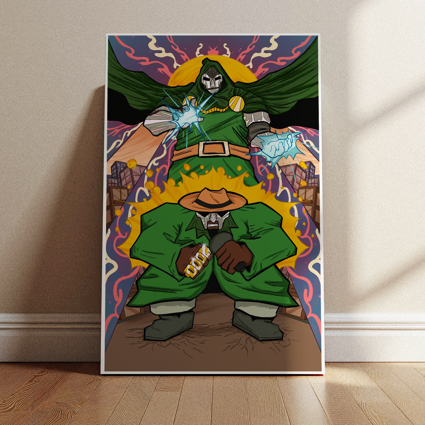 MFDOOM x DOOMSDAY poster